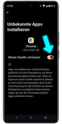 installationsberechtigungen-aktivieren